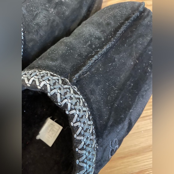 Ugg Tasman Black Slippers Size 9 - Picture 7 of 7